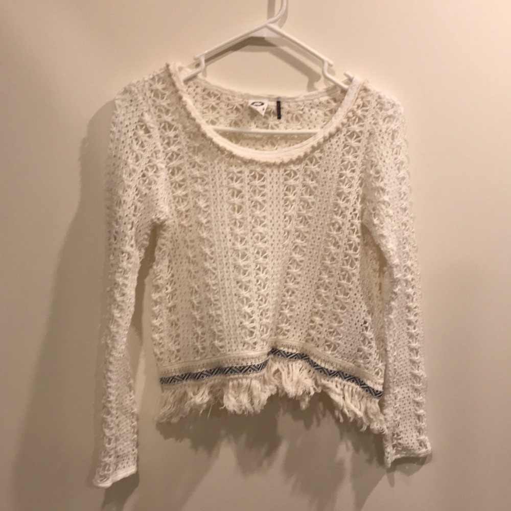 AKEMI + KIN SIZE XS CREAM TOP